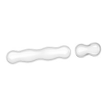 Ensemble de repose-poignet pour clavier avec Base-transparent