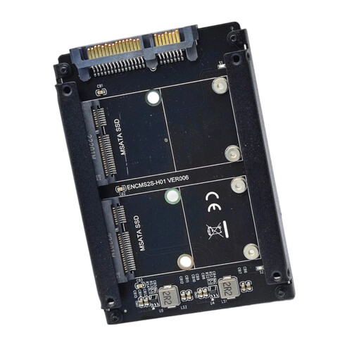 Carte adaptateur MSATA vers SATA3.0, 6Gbps, mSATA vers prise