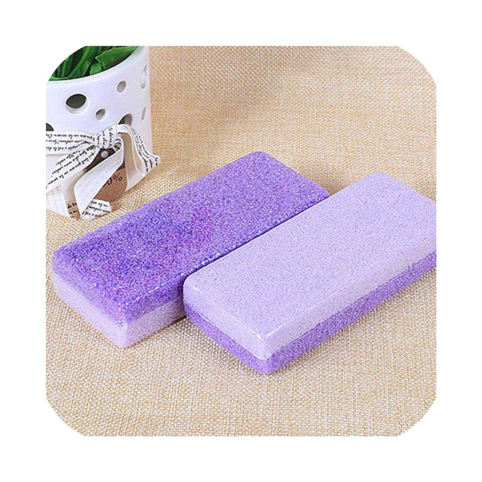 Foot Pumice Stone Callus Remover Sponge for Feet â Gentle Exfoliation Pedicure Scrub Tool