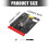 Le convertisseur compact M.2 Key M vers Sff 8612 améliore les-B 4