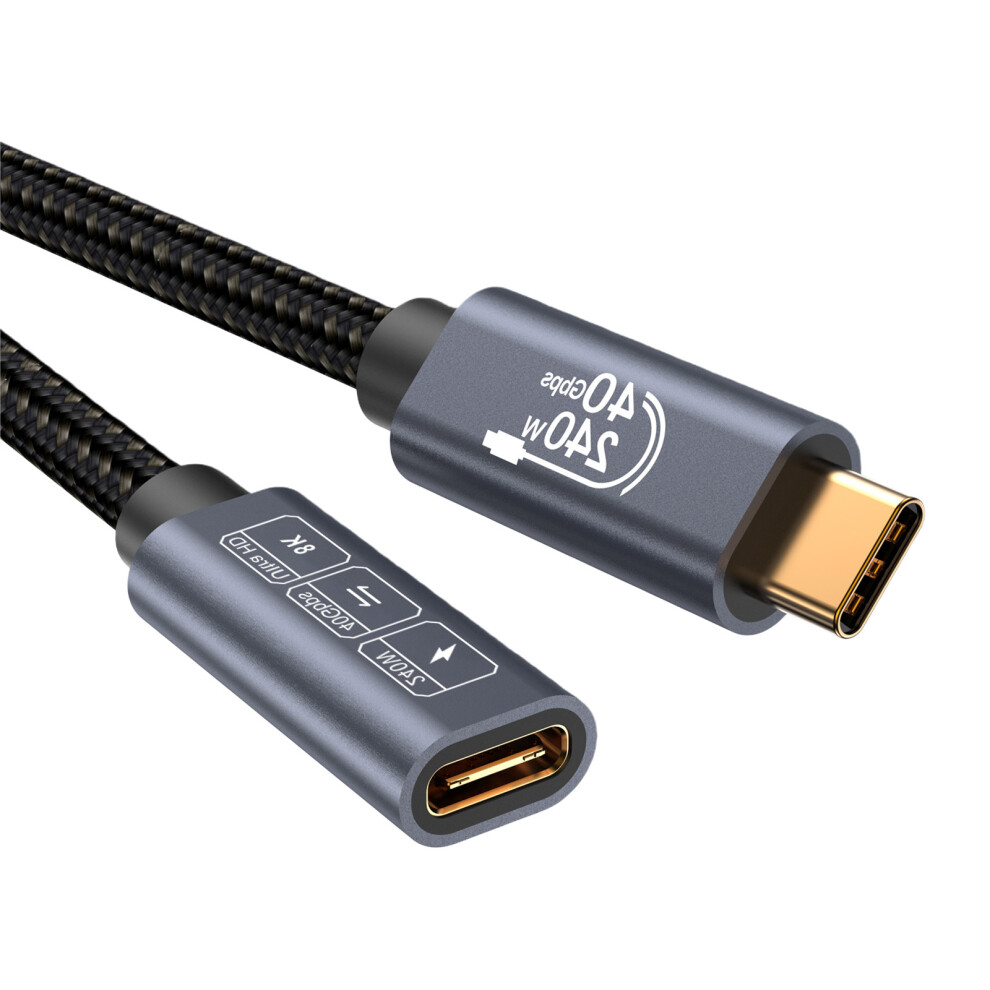 Usb4 Cable 240W Fast Charging Usb C Cord 40Gbps Data-0.5M 7751001312564