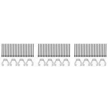 (60 Pack) Pen Tips/Nibs for 2 Stylus Pen Replacement Soft Nibs/Tips Black