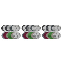 90-Delige 5- Inch Schuurschijvensets, Klittenband 5- Inch 8-Gaats Combinatie (800/1000/1500/2000/3000/5000) Schuurpapier