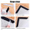 Supports de tapis adhésifs réutilisables (4 pièces) 5