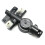 4X Headlight Water Spray Nozzle Washer Jet Connector Adapter Holder for 2