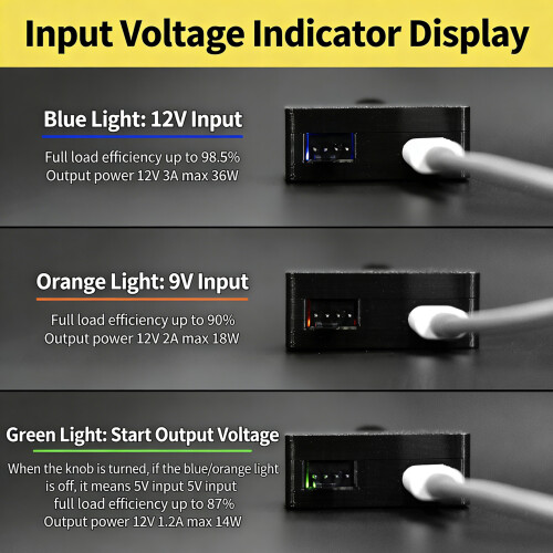 Fast Charging Supported PWM Fan Speed Regulator for PC Cooling 1