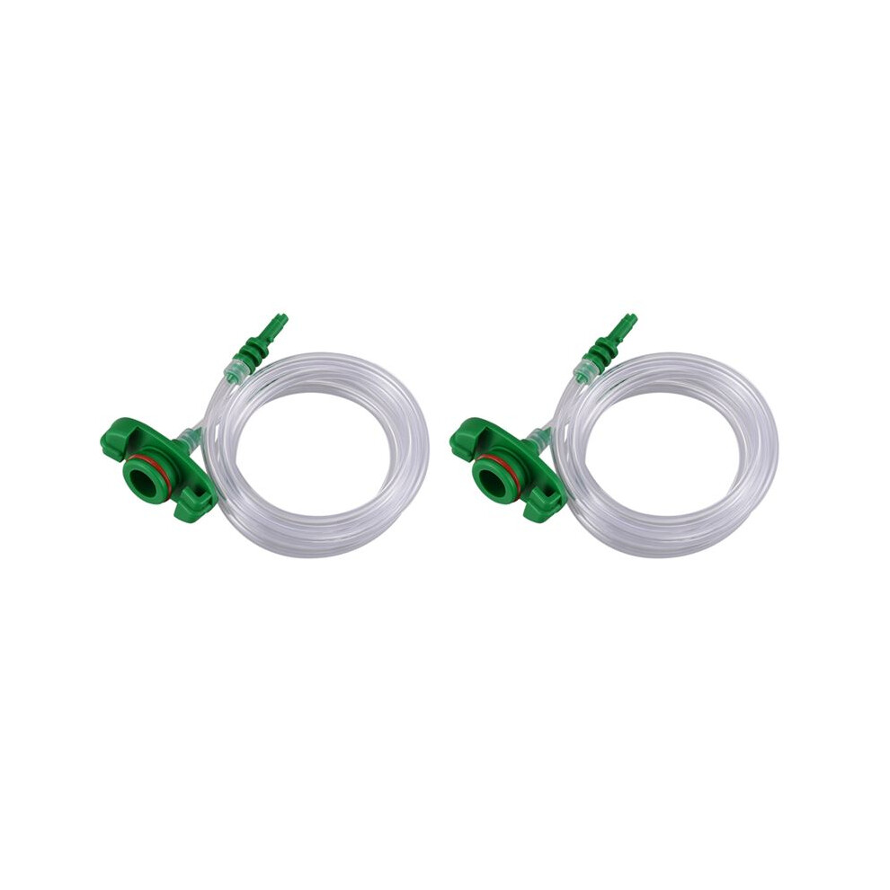 2X 30Cc-50Cc Plastic Transparent Air Tubing Glue Dispenser Syringe Adapter 6034088855379