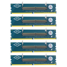Adaptateur de connecteur de carte-Pack de 5 DDR5 haute fréquence