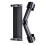 ABS and Metal Constructed Car Headrest Tablets Mount-Black 1