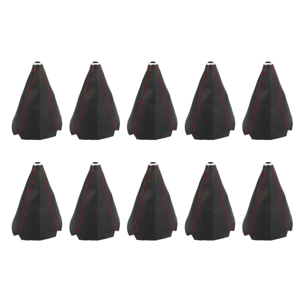 10X Universal Auto Manual Gear Shift Knob Boot Dust-Cover Gear Gaiter Cover Gear Shifter Boot Shift Knob Gaiter Boot 6031817337199