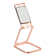 Phone Ring Holder Adjustable Metal Stand for Desk with 360 Secure Grip and Foldable Design