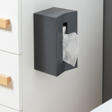 3X Ensemblechen Couverture de Boîte Une Mouchoirs Porte-Serviettes pour Essuie-Tout Gris