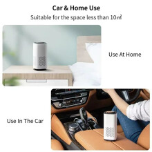 Car Purifier Negative Ion Air Purifier Household Odor Removal Air Purifier Desktop Purifier Car Air Freshener Generator