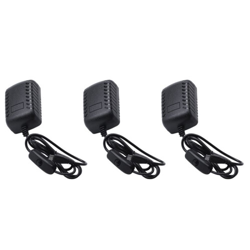 3X US Plug 5V3A 5V/3A Raspberry PI 3 Model B+ Power Adapter /OFF  Button Power Supply Charger /AC Adapter