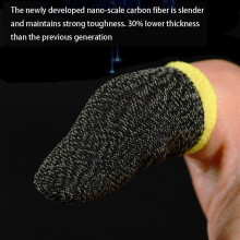 32X Gioco Finger Sleeve Sottile Traspirante Anti-Sudore Anti-Slip Finger Thumb Sleeve Gaming Finger Culle Guanti per Aim Keys