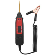 Caneta de Teste de Voltagem Lcd Digital Universal 5-36 V para Carro Testador de Carro Profissional LáPis Detector com Luz Led Ferramenta de