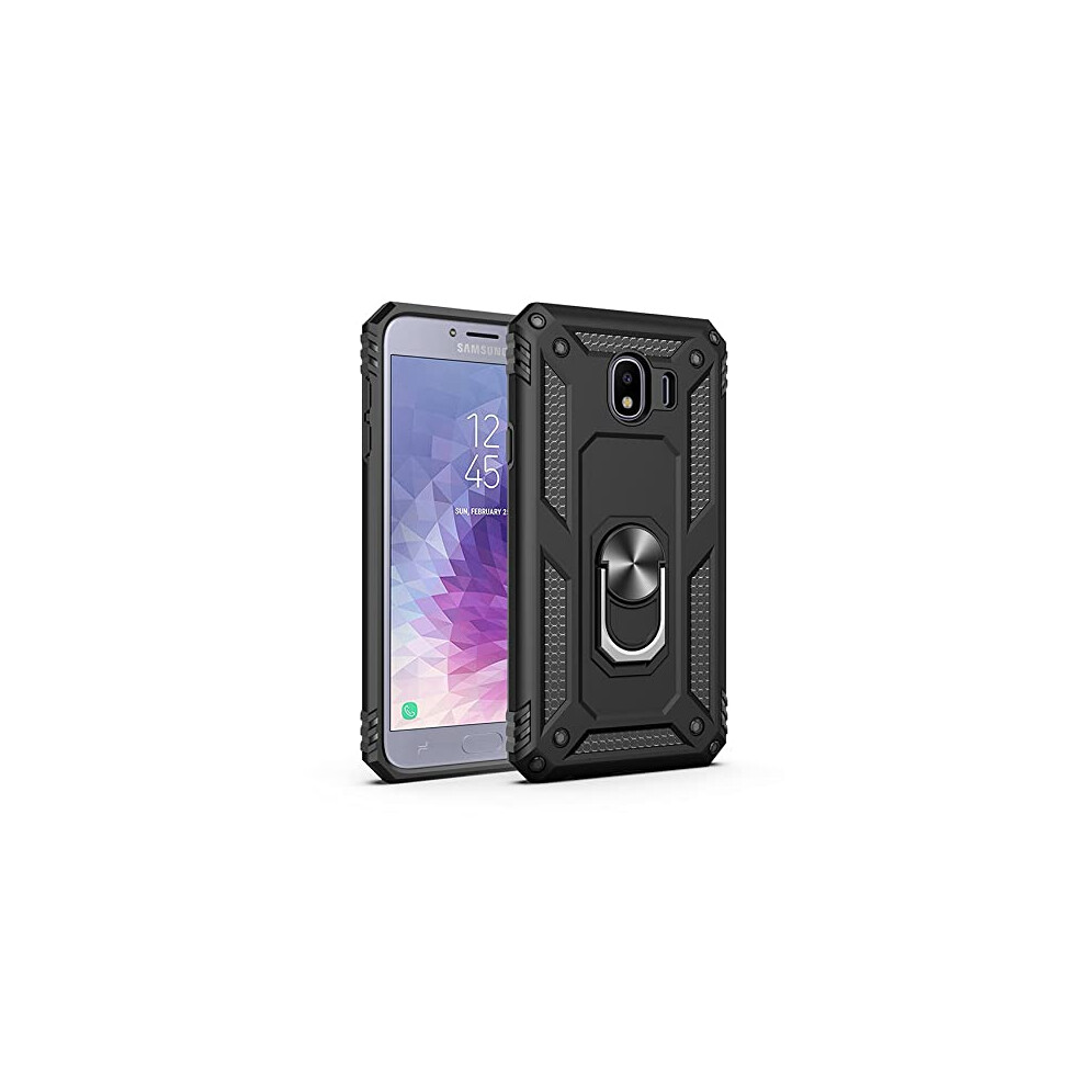 Case For Samsung Galaxy J4 2018 Shockproof Heavy Duty Magnetic Ring Holder Kickstand Cover 9092120104233