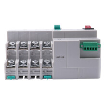 2X MCB Type Dual Power Automatic Transfer 4P 100A ATS Circuit Breaker Electrical