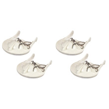 4 Pack Toilet Flapper Replacement for American Standard 738920-0070A 3-Inch Flapper Assembly