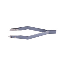 2X Pinzette per Barra Un Molla per Orologi Tipo 7825 V Nel Acciaio Inossidabile per Riparazione Orologi