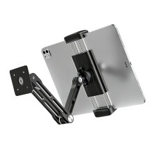 Aluminum Alloy Wall Mounted Tablets Holder For 4 To 12.9inch