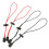 Adjustable Elastic Bungee Cords and Tie Down Straps, 4 Pack for Camping, Picnic and Home 1