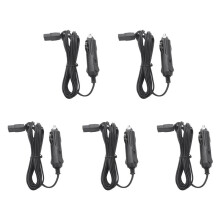 5pcs 2m 12V Replacement Car Cooler Box Fridge Cigarette Lighter 2 Pin Charger Cable