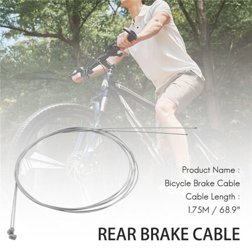 Front Rear Bicycle Brake Cable Wire 20 Pcs for Bicycle Bike 1
