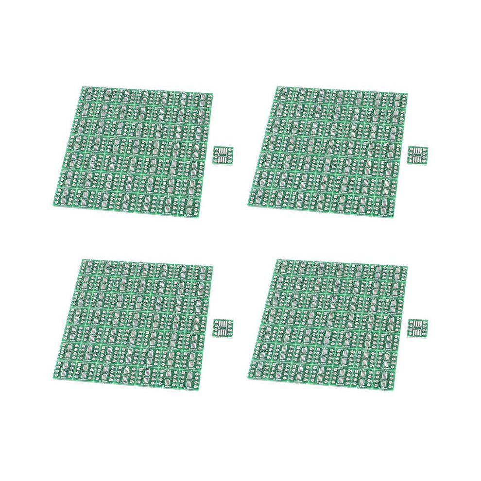 200Pcs Sop8 Ssop8 Tssop8 Smd To Dip8 Adapter 0.65/1.27Mm Pcb Board 6032343698389