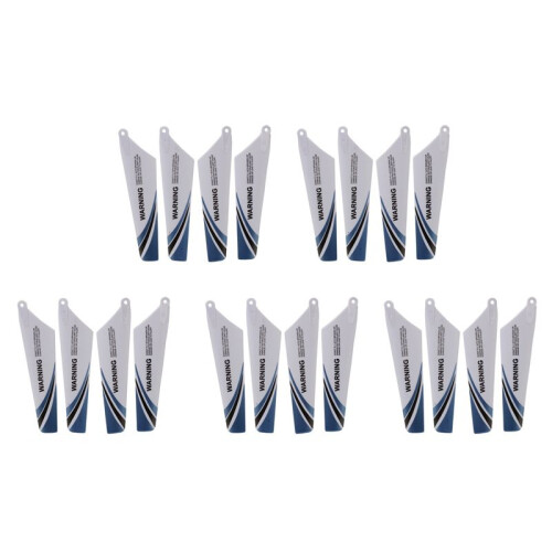 Syma 20pcs Spare Blades for Helicopter Rotor Rc S107, 1