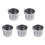 5X Edelstahl-Kaffee-Tee-Becher-Schale-Camping / Reise-3.5 1