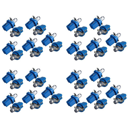 40 X LED Bulb Meter Dashboard B8-5D T5 Lâmpada com Suporte Tuning  Car Auto Light