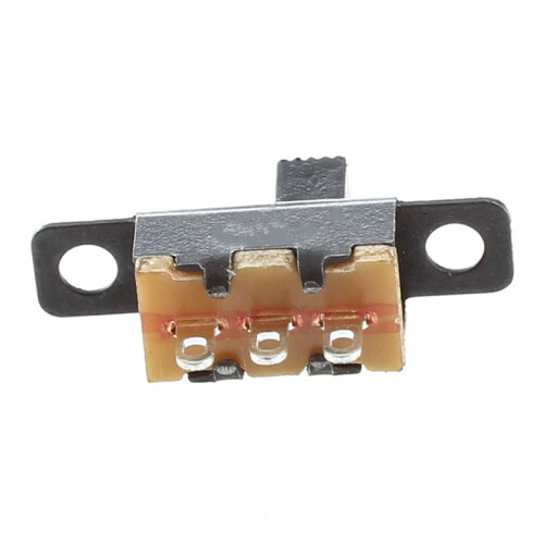 200pcs 5V 0.3 A  Size Black SPDT Slide  for Small DIY Power Electronic Projects 2