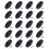 20X Black Bedroom  Off Button in   6A/250VAC 10A/125VAC 1