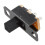 200pcs 5V 0.3 A  Size Black SPDT Slide  for Small DIY Power Electronic Projects 5