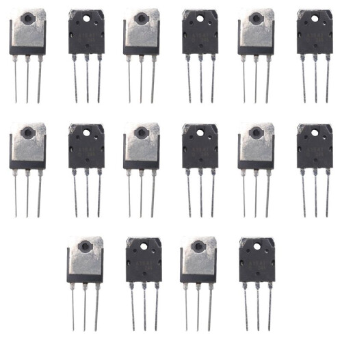 8 Pair A1941 + C5198 10A 200V Power Amplifier Silicon Transistor