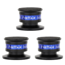 3X Speaker Isolation Spikes Speaker Base Pads with Non-Slip Base Pad Aluminium Anti-Vibration for Turntable Amplifier B