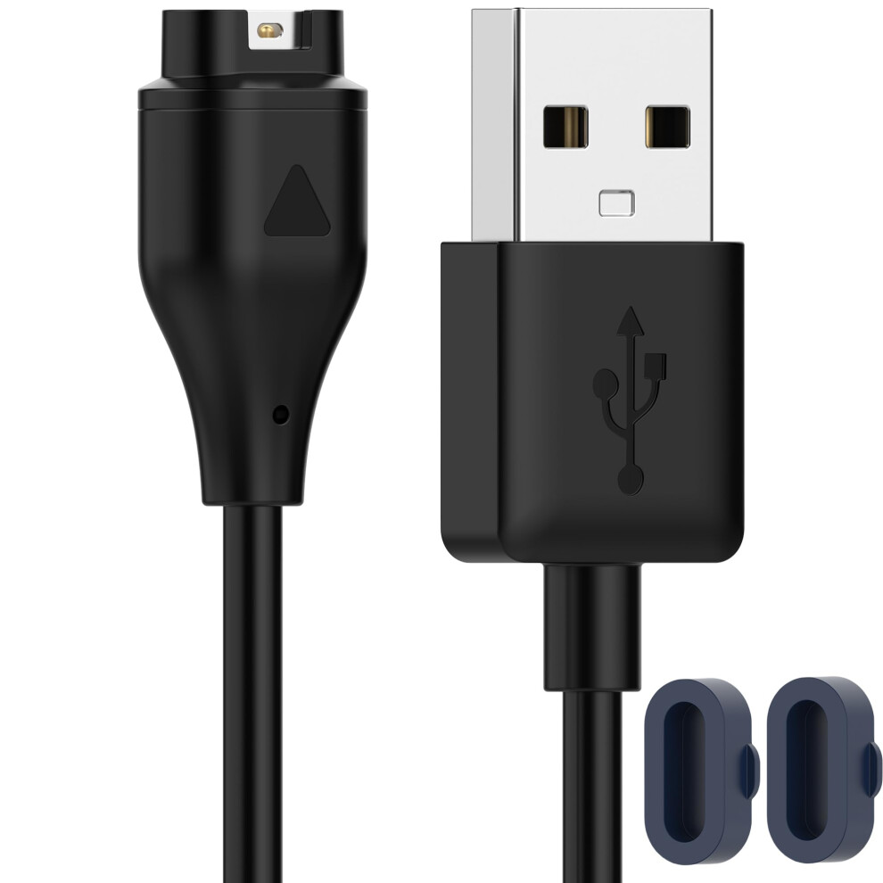 Charger Cable For Garmin Forerunner 935 945 954 Lte 955 965 With Dust Plug, Usb A 3.3Ft Blue 9771547482611