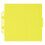 Steel Build Plate Replacement for X1 3D Printer Plate-Yellow 1