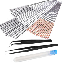 Basic 3D Printer Care Nozzle Cleaner Set 32Pcs Metal Nozzle