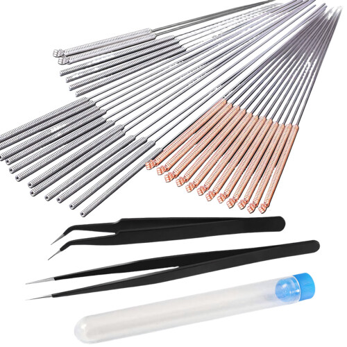 Basic 3D Printer Care Nozzle Cleaner Set 32Pcs Metal Nozzle