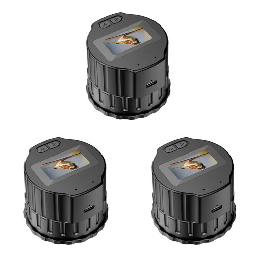 3X Novo Microscópio V13 Wifi HD Câmera Ocular Eletrônica Tela de 1,5 Polegadas Gravador Ocular Óptico Telescópio Observação de Pássaros
