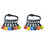 2X Bit Holder Keychain 12pc -1/4In Hex Shank Bit Holders -for Nut Driver,Screwdriver Include Keychain Carabiner 1