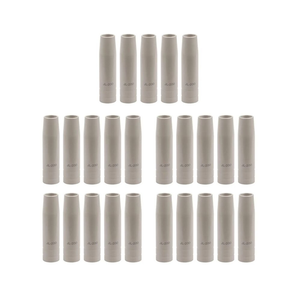 25Pcs 200A Shielded Welding Coating Protection Nozzle Non-Stick Welding Slag Protection Welding Machine Protective 6032125193248
