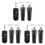 3X UHF XLR Adapter System Wireless Microphone Transmitter Receiver for Dynamic Microphone Guitar Audio Mixer PA System 1