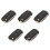 5X 2 Button Keyless Entry Remote Flip Folding Car Key Fob Shell Case and Button Pad Compatible with  MK4 Bora 1