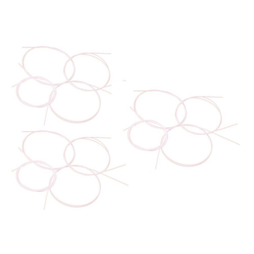 12Pcs White Nylon Ukulele String Set