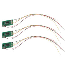 9Pcs HO N Scale Model Electric Circuit Board Traffic Light Signal Model HO Scale Train Railway Miniatures