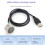 2X GM861 USB Interface 1D/2D Bar Code QR Code Barcode Scanner Module Stainless Steel Thread with Fill Light 3