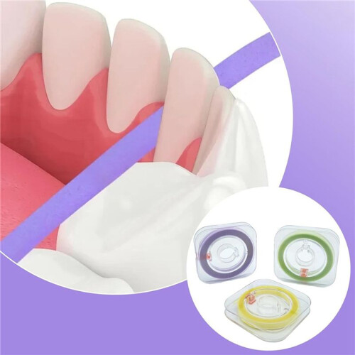 6-Pack Dental Polishing Strips Set, Teeth Grinding Sanding Tools, 4mm Width, 20μm/30μm/50μm Tooth Polish Strips 2